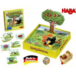 Haba Gra Planszowa w Ogrodzie Zbieramy Wiśnie Drzewko Kruk