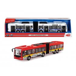 DICKIE Przegubowy Autobus City Express 46cm CZERWONY