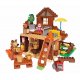 Big Klocki 162 elem. Masza i Niedźwiedź Wielki Dom Miszy
