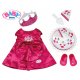 Baby Born Ubranko Urodzinowe Sukienka + akcesoria dla lalki 43 cm