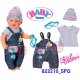 Baby Born Jeansowe Ubranko ze Spodenkami de Luxe
