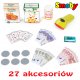 Elektroniczna Kasa Sklepowa z Kalkulatorem 27 Akc. Dla Dzieci Smoby