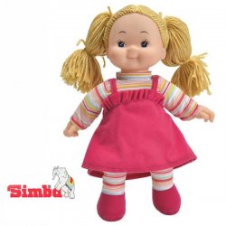 Simba Lalka Pyzatka Szmacianka - Czerwona Sukienka