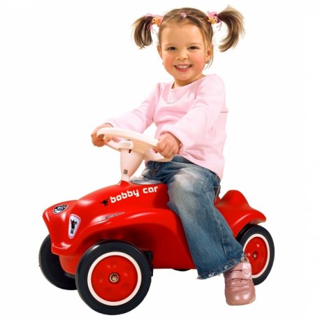BIG Jeździk New Bobby Car czerwony