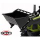FALK Traktor CLAAS ARION zielony z przyczepą na pedały