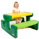 Little tikes Duży stół - stolik piknikowy zielono-żółty