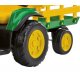 Traktor Na akumulator Peg Perego John Deere Power Pull z Przyczepą