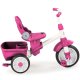 LITTLE TIKES Rowerek TRÓJKOŁOWY Sterowany różowy + szary CICHE KOŁA