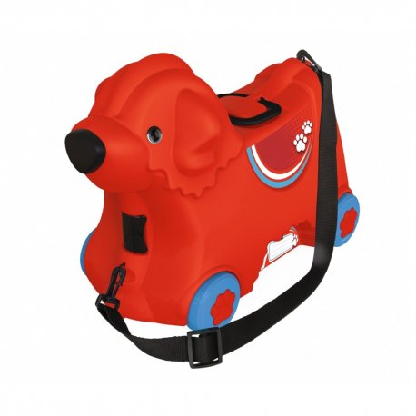 BIG Jeżdżąca walizka Bobby Trolley Czerwona