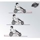 BERG Gokart na pedały Extra Sport BFR Pompowane koła od 5 lat do 100 kg