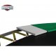 BERG Trampolina Champion 430 cm siatka Deluxe Twinspring Gold