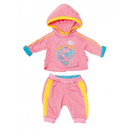 Baby Born Zestaw ubranek sportowych dla lalki 43 cm w kolorze różowym