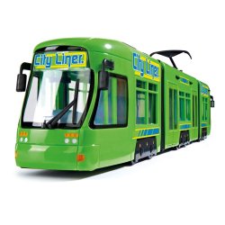 Tramwaj City Liner zielony pojazd Dickie 46 cm