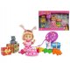 SIMBA Masza i NIEDŹWIEDŹ Zestaw Lalka Śpiewajaca urodzinowe przyjęcie