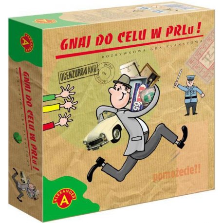 Alexander Gra Planszowa Gnaj do celu w PRLu