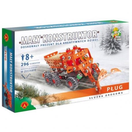 Mały Konstruktor służba drogowa- Pług