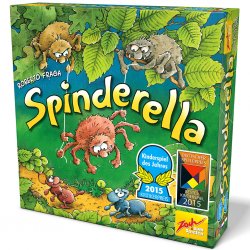 Gra Planszowa Spinderella ZOCH Dla Dzieci 4 Graczy
