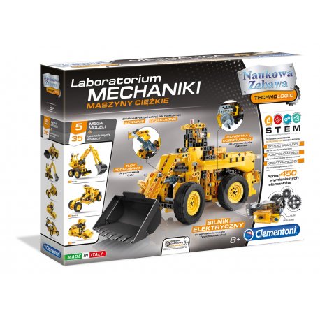 Clementoni Laboratorium Mechaniki Maszyny Ciężkie