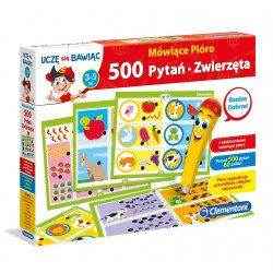 Interaktywne mówiące pióro 500 zadań Clementoni