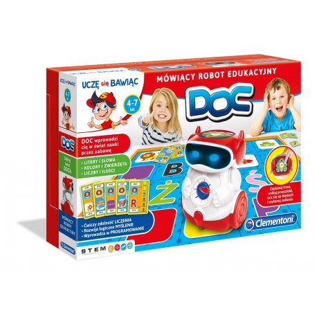 Clementoni Doc Mówiący Robot Edukacyjny