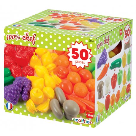 Zestaw warzyw i owoców Smoby Ecoiffier