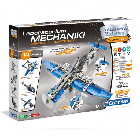 Laboratorium Mechaniki – Samoloty i Helikoptery Clementoni