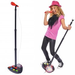 Disco mikrofon na statywie Simba