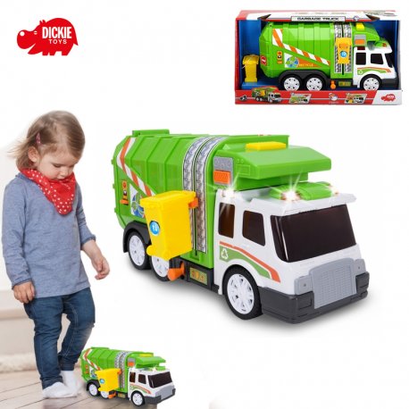 Dickie Śmieciarka ruchome el. samochód Speed Champs Światło dźwięk