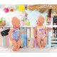 Strój kąpielowy dla lalki Baby Born 43 cm w paski