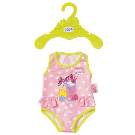 Strój kąpielowy dla lalki Baby Born 43 cm w paski