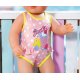 Strój kąpielowy dla lalki Baby Born 43 cm w paski