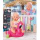 Strój kąpielowy dla lalki Baby Born 43 cm w paski