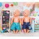 Szorty kąpielowe dla lalki Baby Born 43 cm w kolorze granatowym