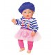 Sukienka z leginsami dla lalki Baby Born 43 cm + berecik