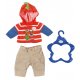 Bluza i spodenki dla lalki Baby Born 43 cm