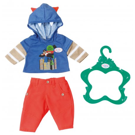 Bluza i spodenki dla lalki Baby Born 43 cm