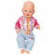 Bluza i spodenki dla lalki Baby Born 43 cm