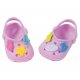 Buciki z przypinkami dla lalki Baby Born 43 cm Crocs w kolorze różowym