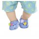Buciki z przypinkami dla lalki Baby Born 43 cm Crocs w kolorze różowym