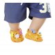 Buciki z przypinkami dla lalki Baby Born 43 cm Crocs w kolorze różowym