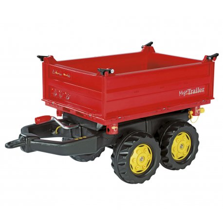 Rolly Toys Przyczepa wywrotka Mega Trailer czerwona