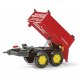 Rolly Toys Przyczepa wywrotka Mega Trailer czerwona