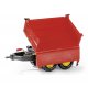 Rolly Toys Przyczepa wywrotka Mega Trailer czerwona