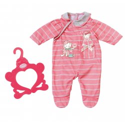 Pajacyk w kolorze niebieskim dla lalki Baby Annabell