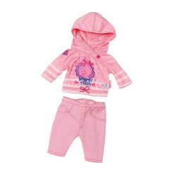 Baby Born Ubranko Casual dla lalki 43 cm Różowe na wieszaczku