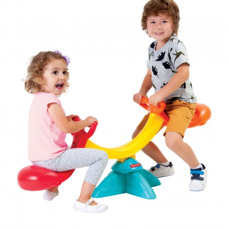 Huśtawka równoważna Fisher Price Happy Whale Seesaw