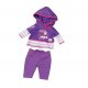 Baby Born Ubranko Casual dla lalki 43 cm Fioletowe na wieszaczku