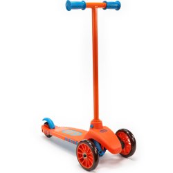 LITTLE TIKES Hulajnoga CICHE Koła Skrętne trzykołowa - pomarańczowa