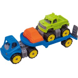 BIG Laweta z Monster Truckiem Mini Power Worker