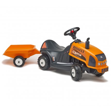Falk Traktorek Jeździk Renault Celtis 436RX z przyczepką
